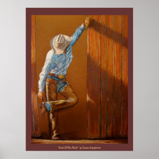 Poster "End Of The Trail", por Susan Bergstrom