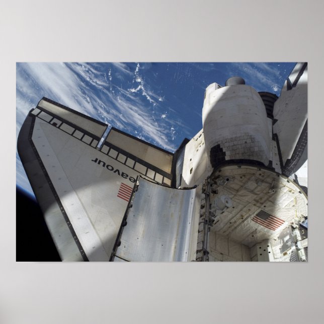 Poster Endeavor do Envelope Espacial 9 (Frente)