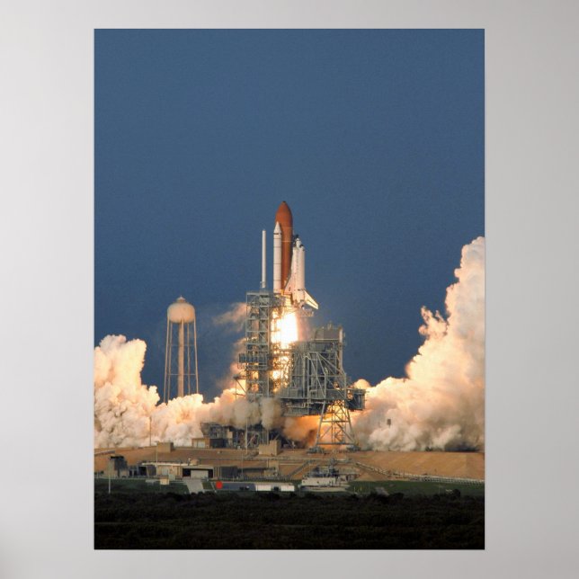 Poster Endeavor do Shuttle do Espaço (STS-118) (Frente)