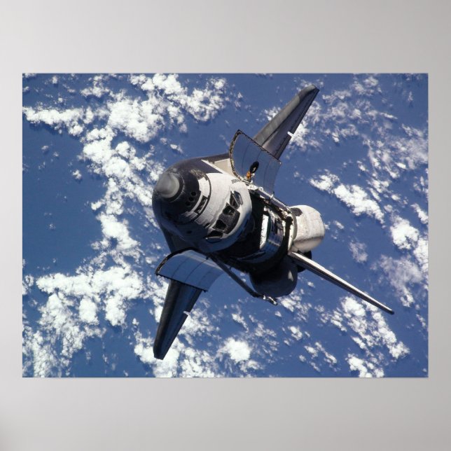 Póster Endeavor do Shuttle do Espaço (STS-130) (Frente)