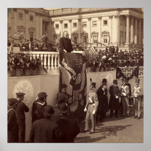 Póster Endereço inaugural de Teddy Roosevelt, 1905