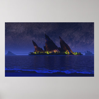 Poster Endless Blue (Starlight)