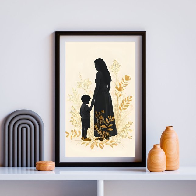 Poster Endless Embrace – Mother and Child IV (Criador carregado)