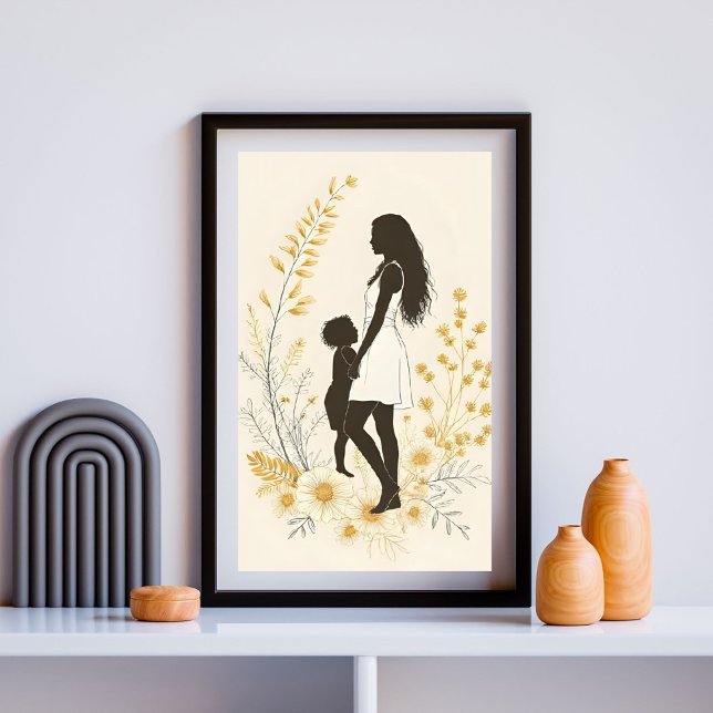 Poster  Endless Embrace – Mother and Child VII (Criador carregado)