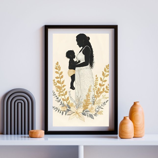 Poster  Endless Embrace – Mother and Child VIII (Criador carregado)