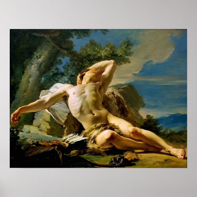 Póster Endymion de dormir (Frente)