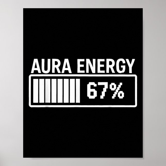 Poster Energia Aura A 67 Engraçada, 67 Homens Alfa S, Alf (Frente)
