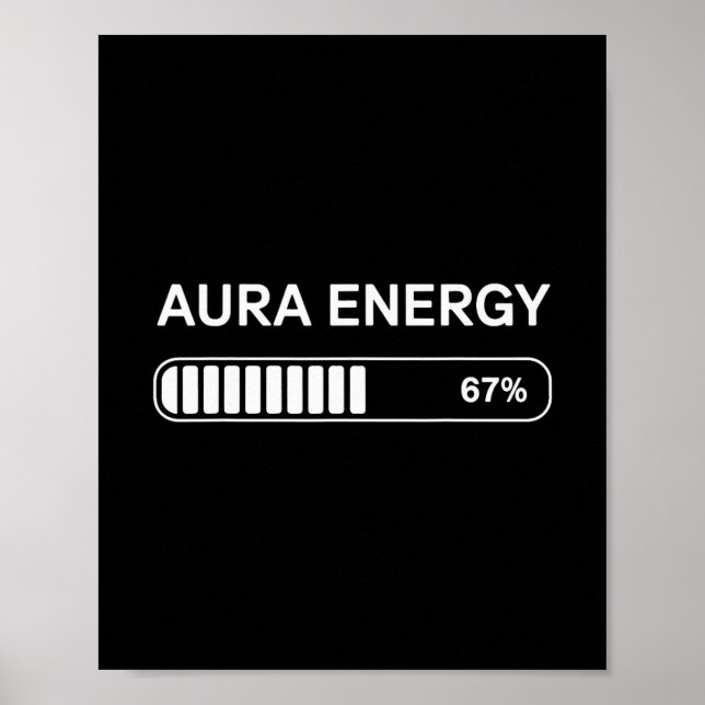 Poster Energia Aura Em 67  (Frente)