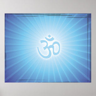 Póster Energia azul de Aum