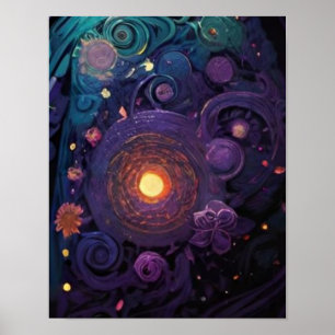 Poster Energia Cósmica e Criatividade