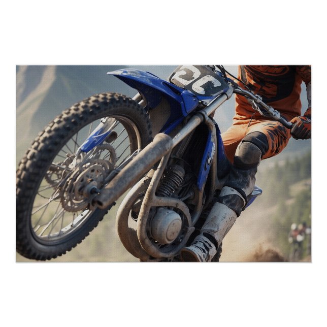 Póster Energia de Motocross!! (Frente)