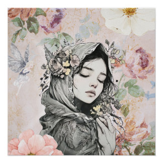 Póster Energia em silêncio - Poster moderno Inspiracional