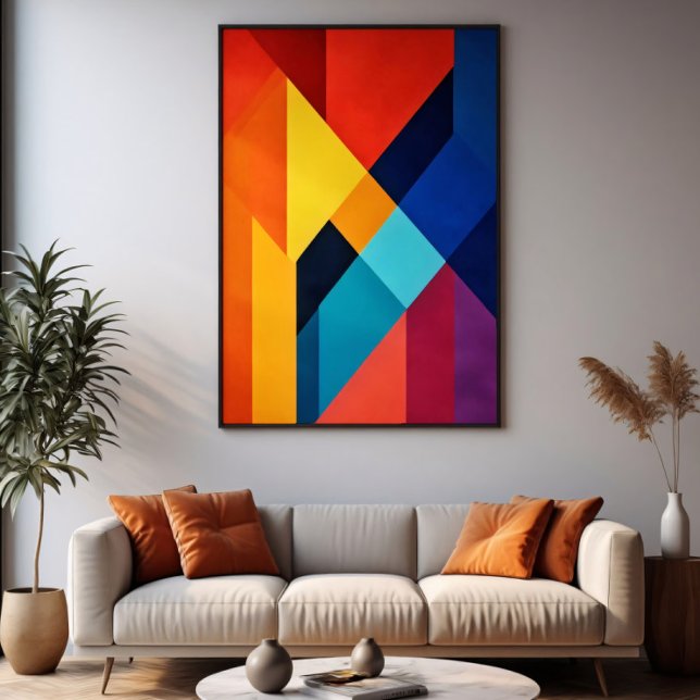 Poster Energia Geométrica (Criador carregado)