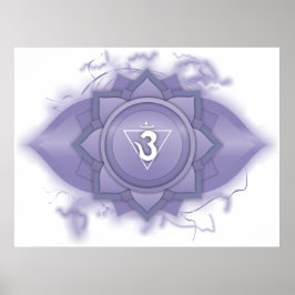 Poster Energia Indigo Chakra