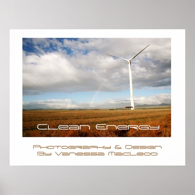 Poster Energia limpa III (Frente)