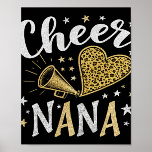 Poster Energia Nana Cheer Para A Vovó Que Ama Cheer