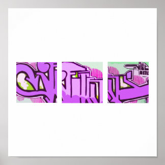 Póster Energia Roxa