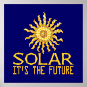 Póster Energia solar Futuro