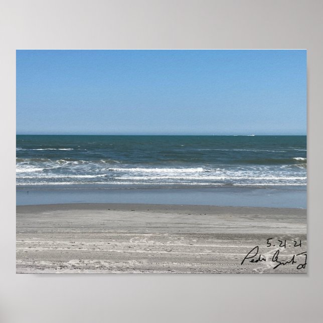 Poster Energia Terrestre na Água (Frente)