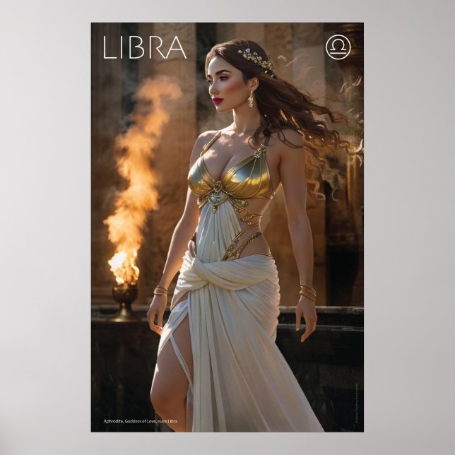Poster Energia Zodiac: Libra (Frente)