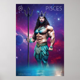 Poster Energia Zodiac: Peixes