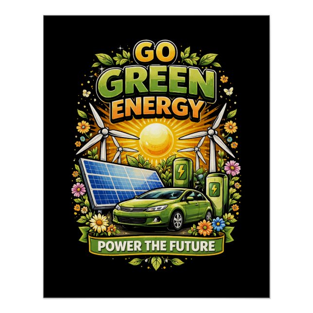 Póster Energize o Futuro (Frente)