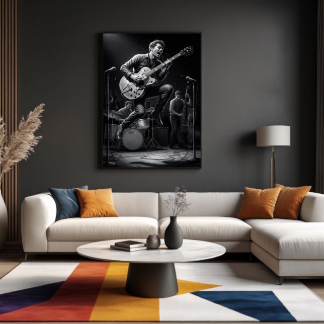 Poster Energy in Black and White (Criador carregado)