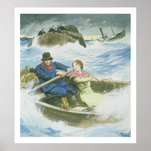 Poster Enfeite o querido (1815-41) e o seu pai que salva