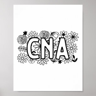 Poster Enfermagem Certificada de Adn com Cuidados De Saúd