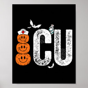 Poster Enfermeira da Unidade de Cuidados Enfermagem Hallo