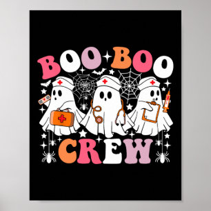 Poster Enfermeira de Boo Boo Enfermeira Engraçada Fantasm