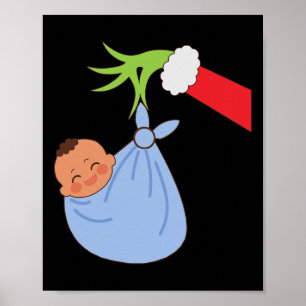 Poster Enfermeira de entrega de trabalho Nicu Papais noei