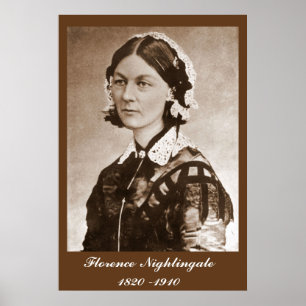 Póster Enfermeira de Florence Nightingale