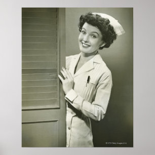 Póster Enfermeira de Pera