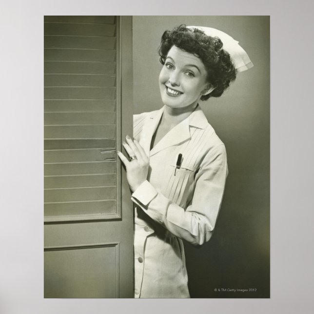 Póster Enfermeira de Pera (Frente)