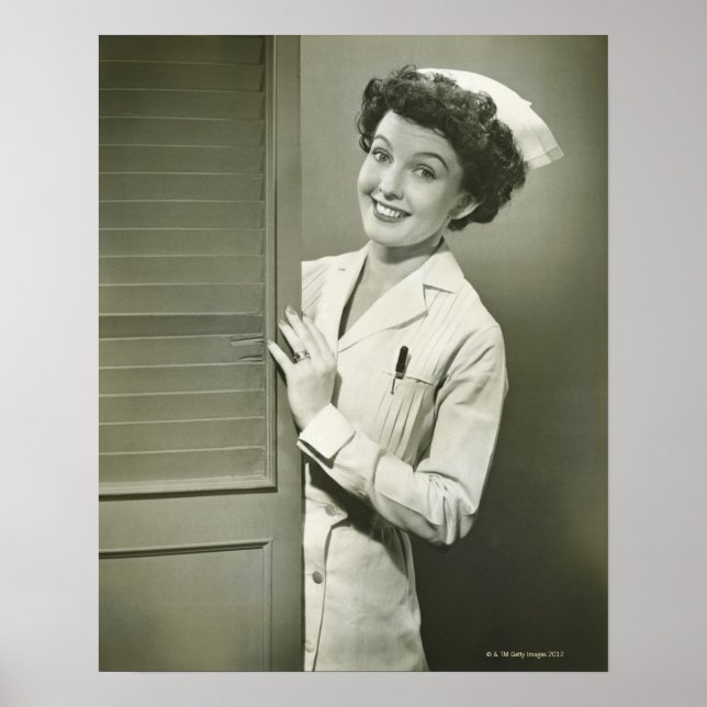 Póster Enfermeira de Pera (Frente)