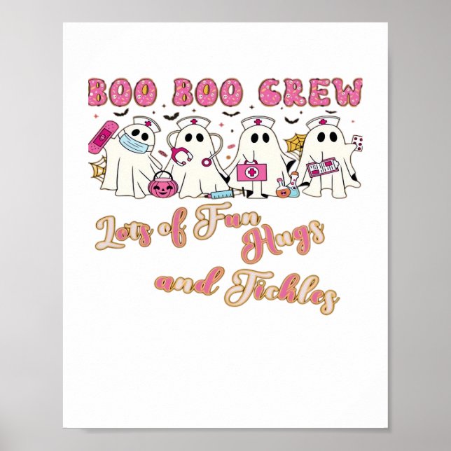 Poster Enfermeira Diversão de Halloween Design essencial  (Frente)