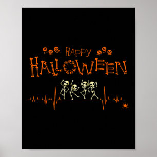 Poster Enfermeira do Doutor Feliz Halloween