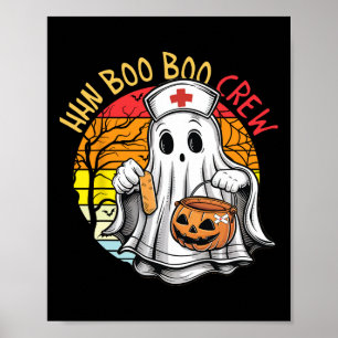 Poster Enfermeira Encantada Fantasma Hhn Boo Boo Crew Hal