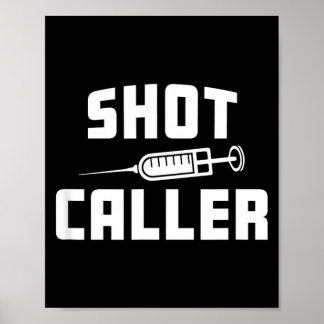 Poster Enfermeira engraçada enfermeira tomador de decisão