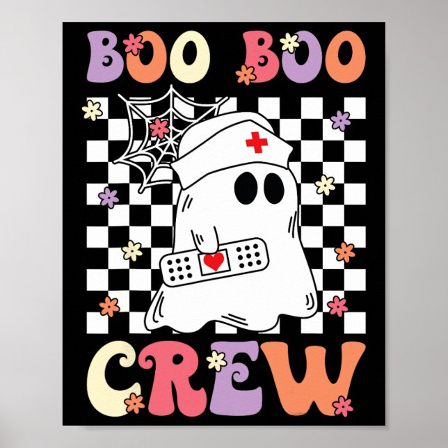Poster Enfermeira Ghost Paramedic Emt Ems (Frente)