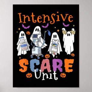 Poster Enfermeiras da Unidade Intensiva de Assustos Bouje