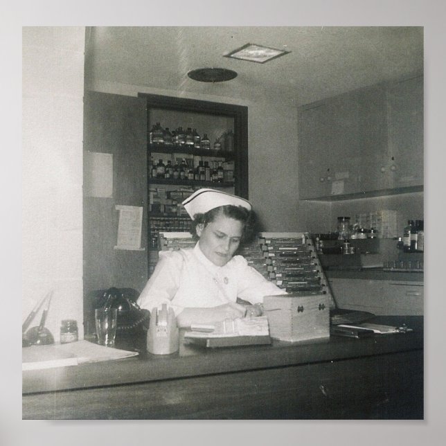 POSTER ENFERMEIRO 1956 #11 (Frente)