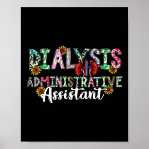 Poster Enfermeiro Administrativo De Diálise De Istant - O