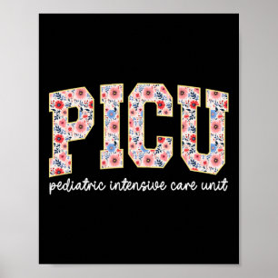 Poster Enfermeiro Com Picu Floral Enfermeiro Com Flor Enf
