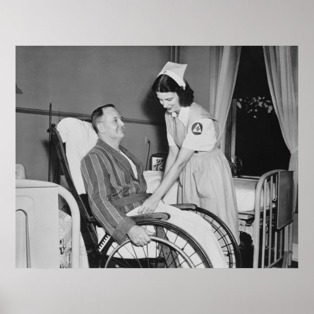 Poster Enfermeiro da Cruz Vermelha: 1940 (Frente)