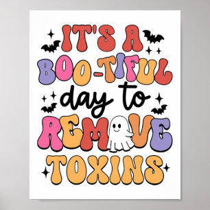 Poster Enfermeiro de diálise Remova Toxina Halloween Diál