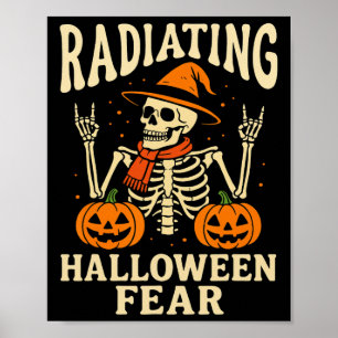 Poster Enfermeiro de Radiologia do Halloween