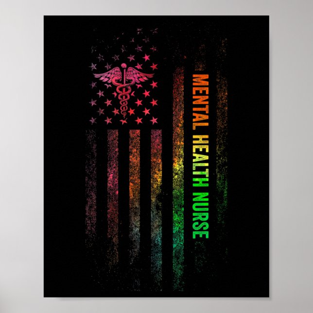 Poster Enfermeiro de Saúde Mental RN (Frente)
