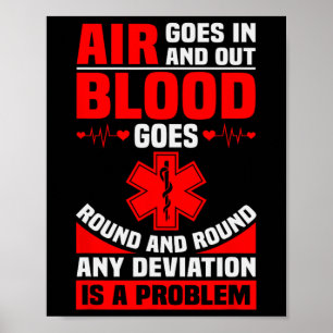 Poster Enfermeiro Ems Cote Ambulância Driver Emt Paramedi